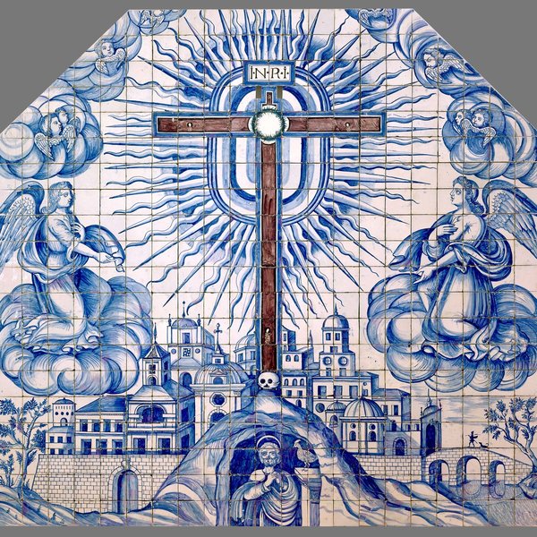 Painel de azulejos