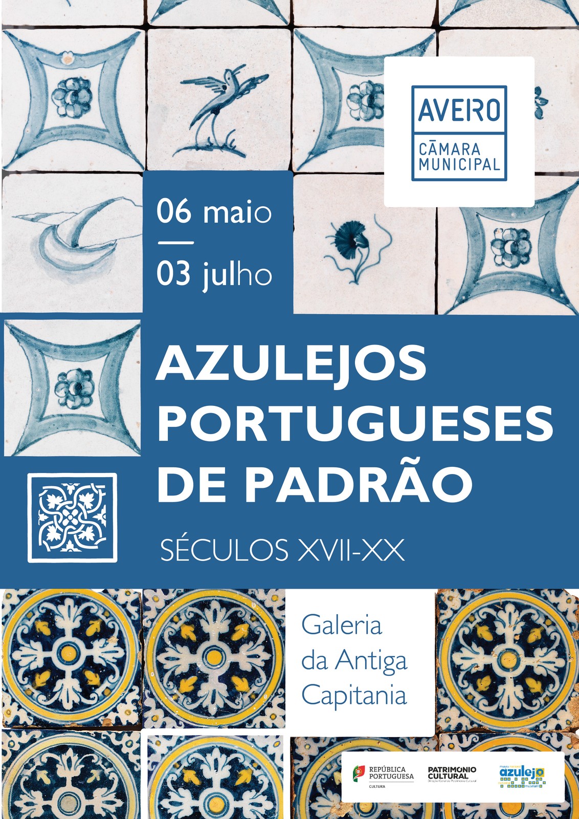 Azulejos Portugueses de Padrão (séculos XVII-XX)
