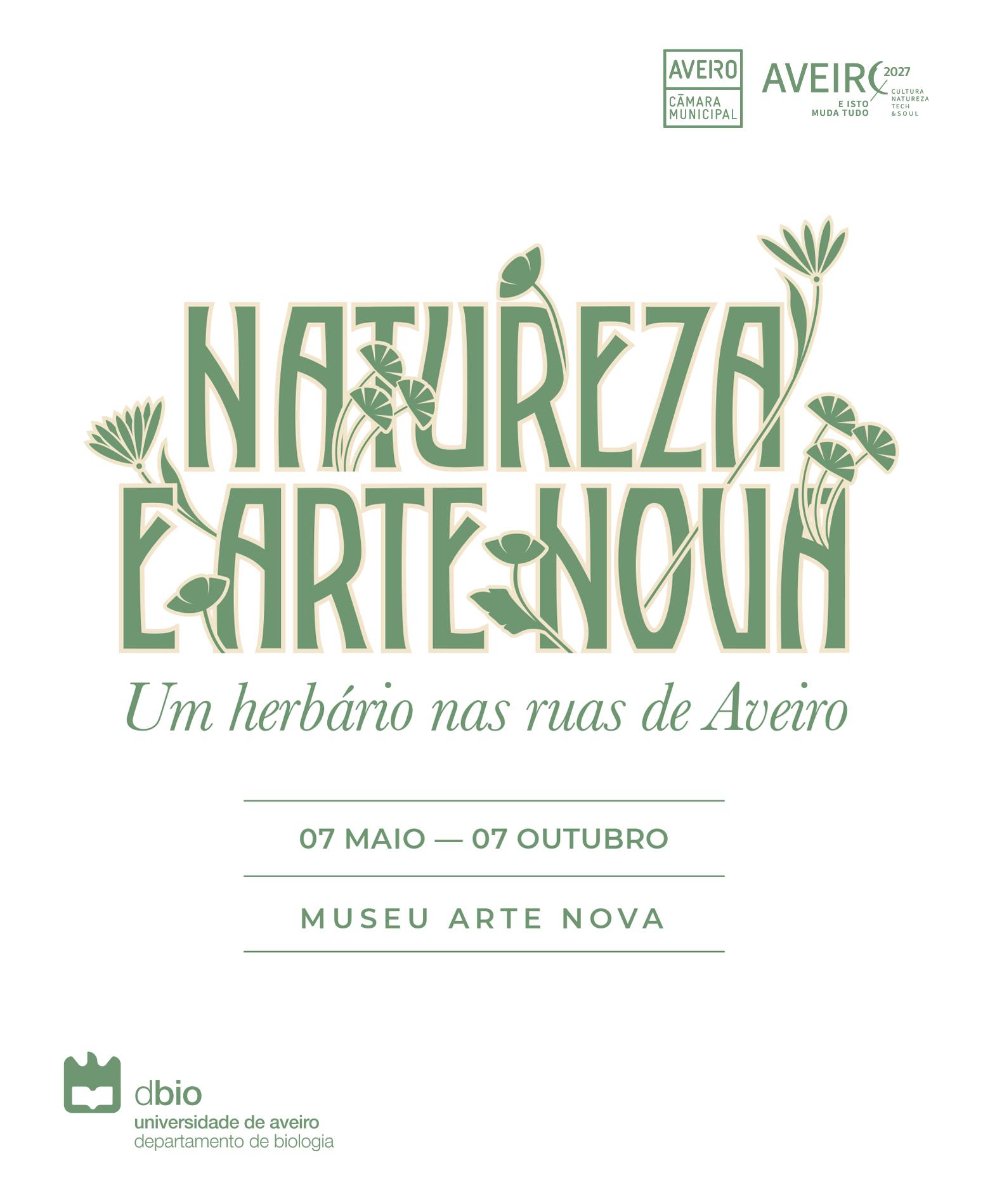 “Natureza e Arte Nova - Um Herbário nas Ruas de Aveiro”